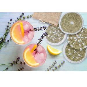 Bloomingville Woven Coasters